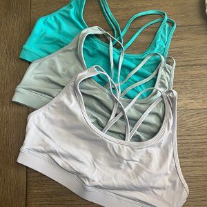 The Sariya "Live It Up" Sports Bra Bundle 3 Colors (XL)